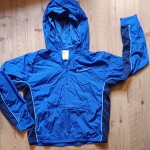 Nike Royal Blue Hooded Jacket